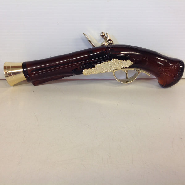 Vintage 1970's AVON Blunderbuss Pistol 1780 Glass Wild Country After Shave 5.5 Fl Oz Decanter with Original Box