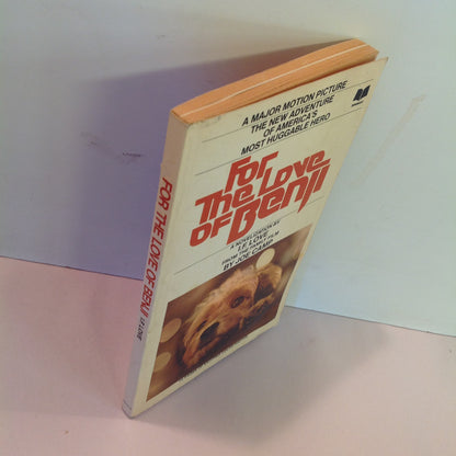 Vintage 1977 Mass Market Paperback For the Love of Benji I.F. Love Movie Tie-In First
