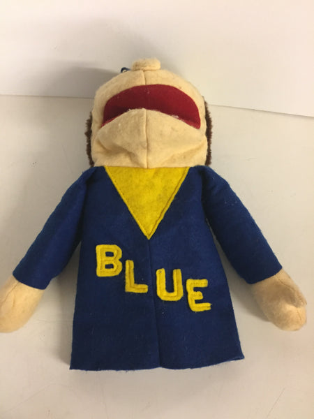 Vintage 1960's University Of Michigan Go Blue Novelty Hand Puppet Union Made USA