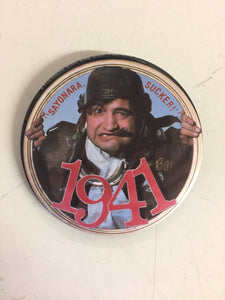 Vintage 1979 Sayonara Sucker 1941 Movie Promo Advertising Button Pin Back John Balushi