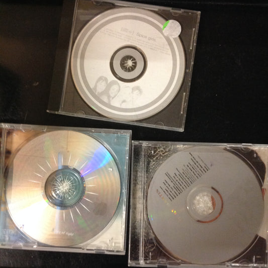 3 Disc SET BARGAIN CDs Madonna Spice Girls Goodbye Ricky Martin La Vita Loca