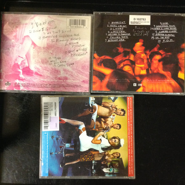 3 Disc SET BARGAIN CDs Green Day Meat Puppets Blink-182
