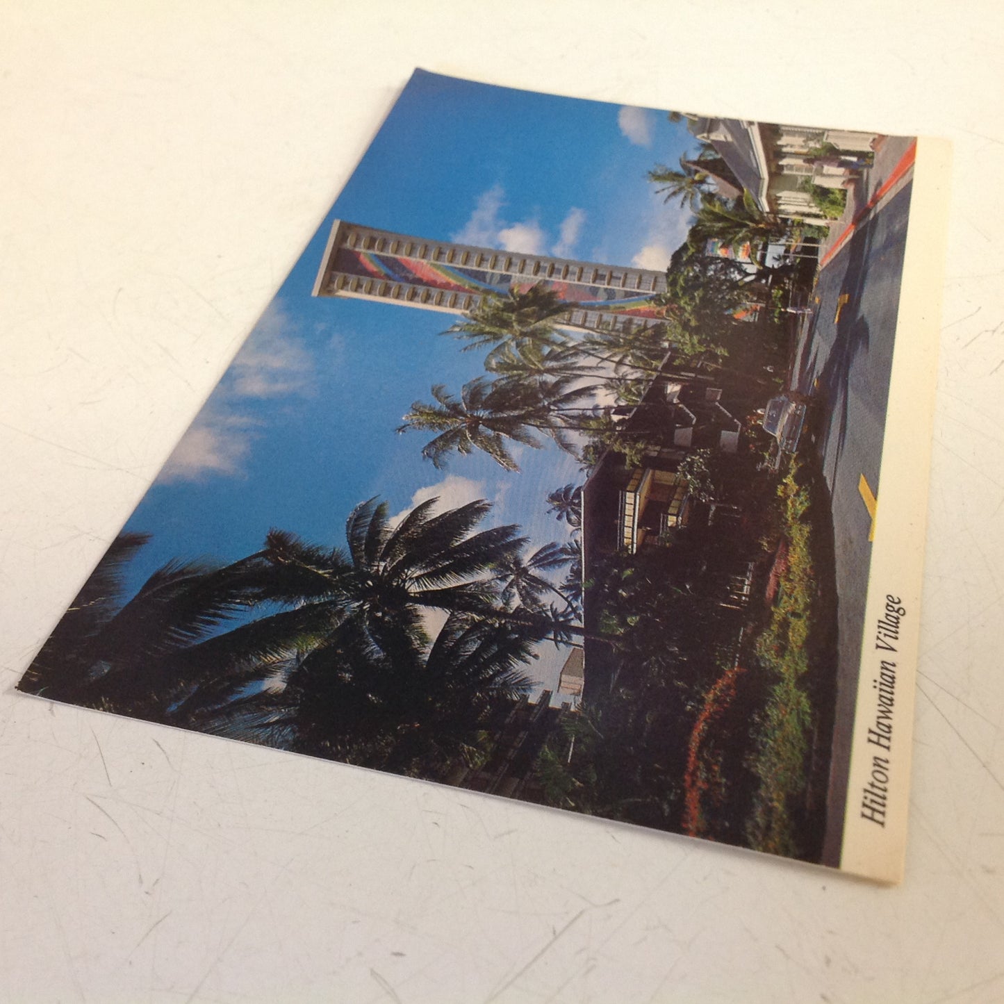 Vintage Hilton Hawaiian Village Color Postcard