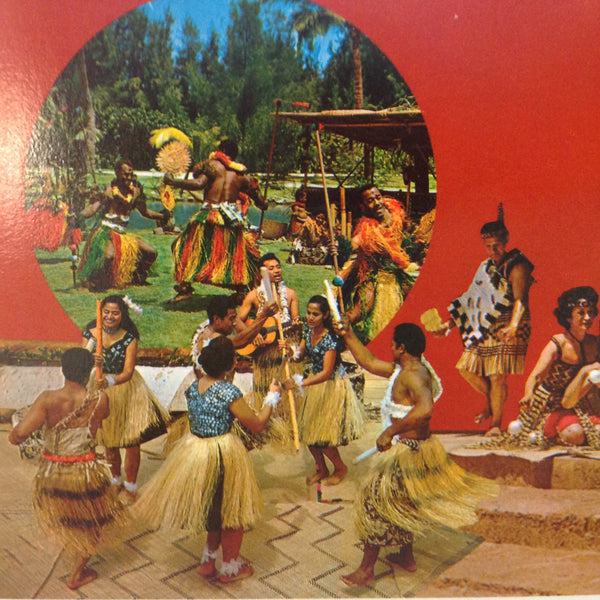 Vintage Color Postcard World Famous Polynesian Cultural Center Laie Oahu Hawaii