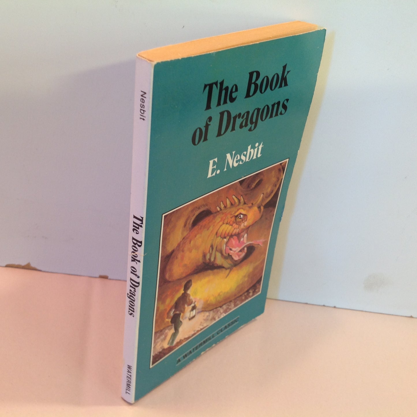 Vintage 1987 Mass Market Paperback The Book of Dragons E. Nesbit Watermill Classics