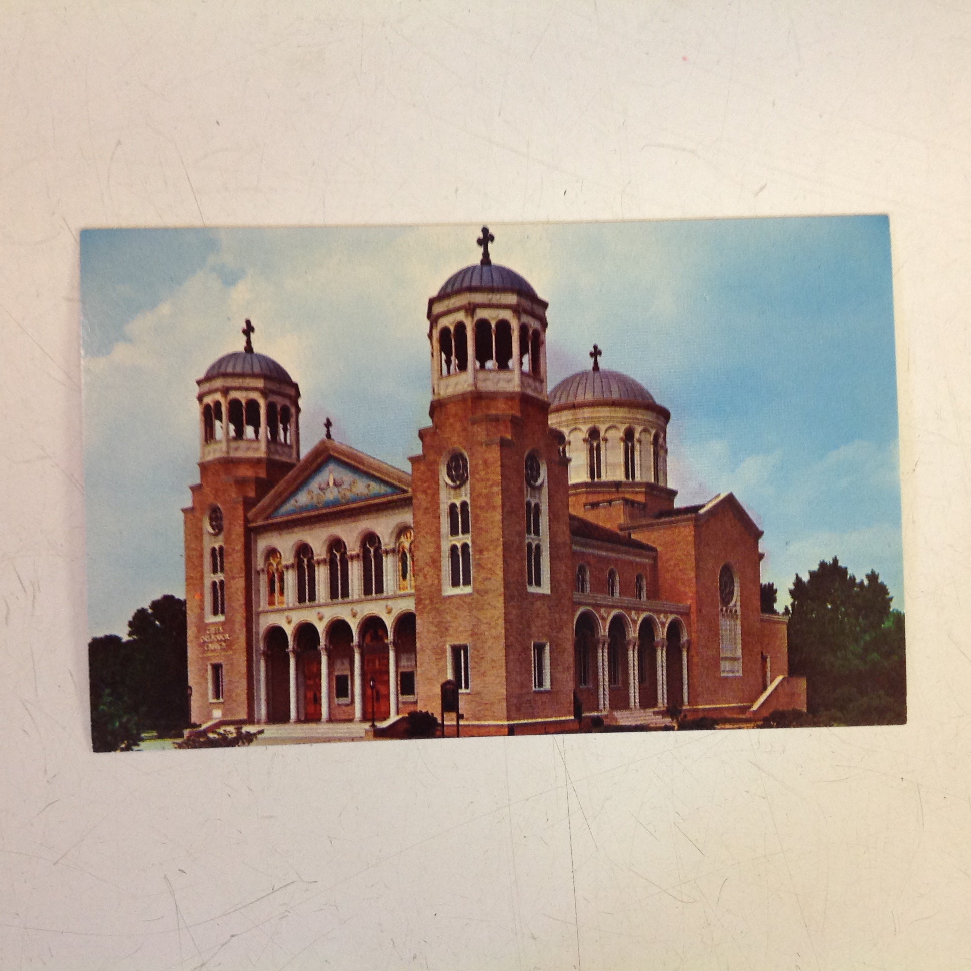 Vintage Color Postcard Malbis Memorial Church Malbis Alabama