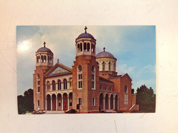 Vintage Color Postcard Malbis Memorial Church Malbis Alabama
