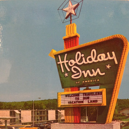 Vintage Color Postcard Holiday Inn Birmingham Alabama Exterior