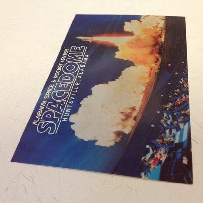 Vintage Color Postcard Alabama Space and Rocket Center Spacedome Huntsville Alabama