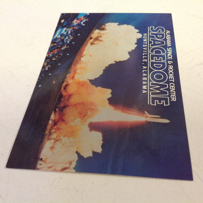 Vintage Color Postcard Alabama Space and Rocket Center Spacedome Huntsville Alabama