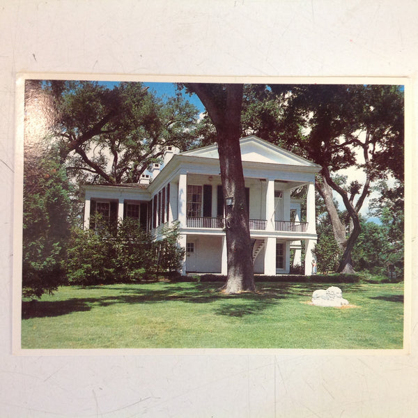 Vintage Color Plastichrome Postcard Oakleigh House Mobile Alabama