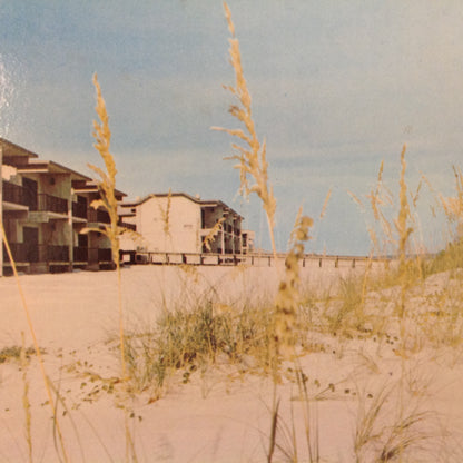 Vintage 1978 Color Scalloped Edge Postcard Beach Gulf Shores Alabama