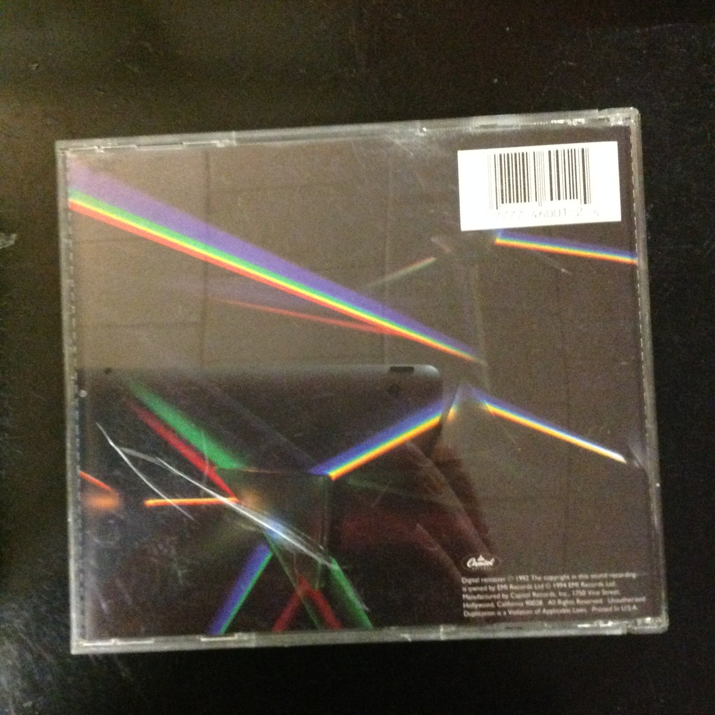 CD Pink Floyd Dark Side Of The Moon CDP 077774600125 Psychedelic