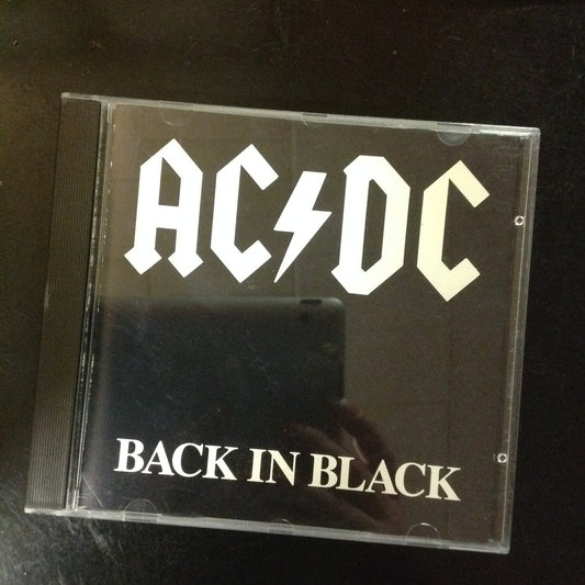 CD A216018 AC/DC Back In Black Atlantic Hard Rock Classic