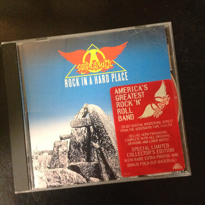CD Aerosmith Rock In A Hard Place CK57368 Columbia Rock N Roll