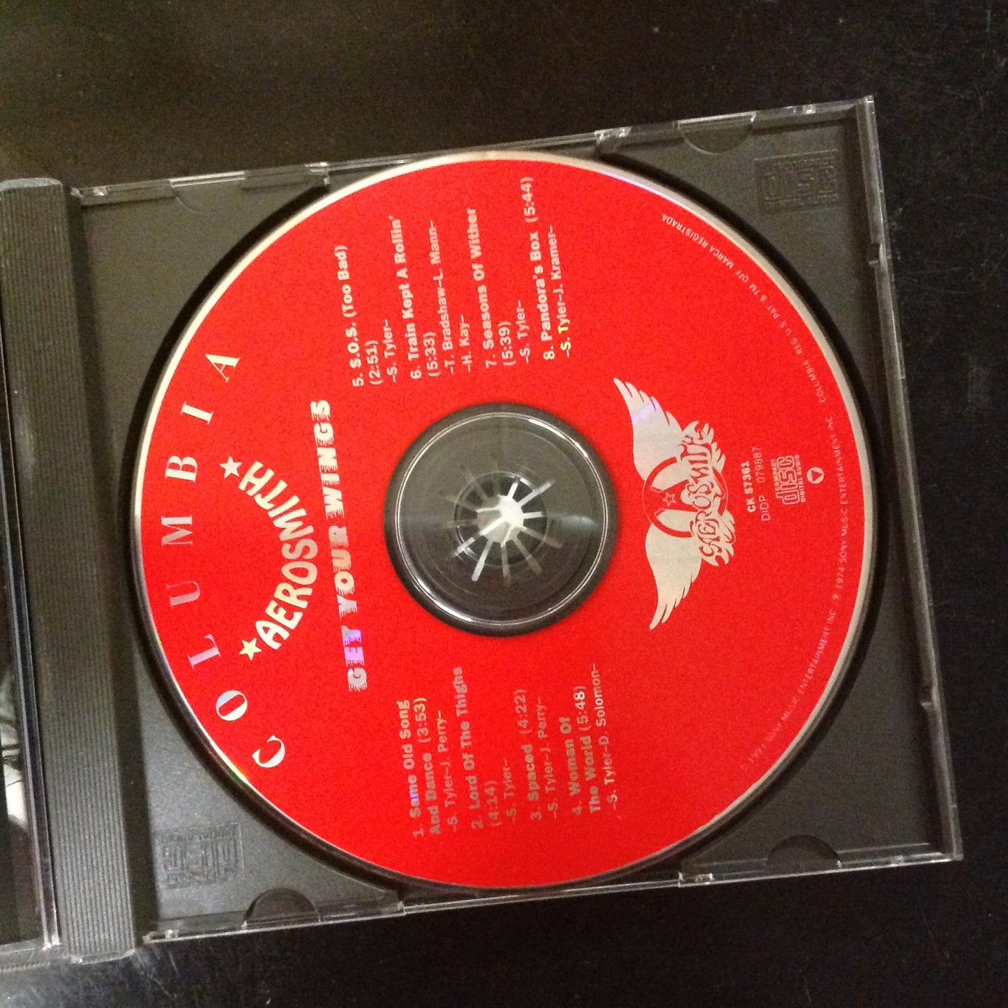 CD Aerosmith Get Your Wings CK57361 Columbia Rock N Roll Arena