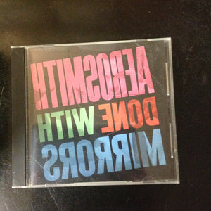 CD Aerosmith Done With Mirrors 924091-2 Geffen Rock N Roll Arena