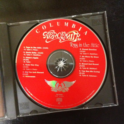 CD Aerosmith Toys In The Attic CK57362 Columbia Rock N Roll Arena