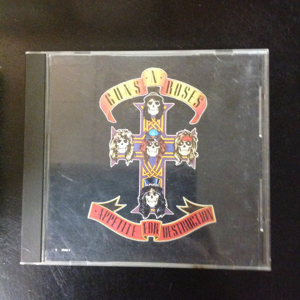 CD Guns N' Roses GNR Appetite For Destruction 924148-2 Geffen