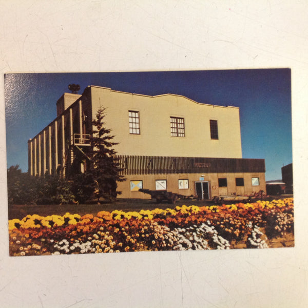 Vintage International Graphics Color Postcard University of Alaska Museum Fairbanks Campus Alaska