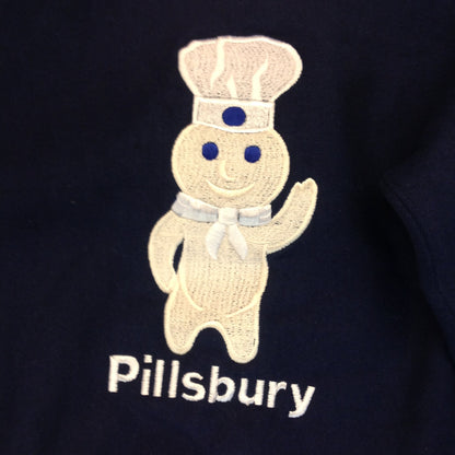 Vintage 1990 Pillsbury Doughboy Champion Reverse Weave XL Sweatshirt Pullover New With Tags