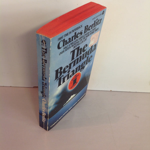 Vintage 1975 Mass Market Paperback The Bermuda Triangle Charles Berlitz First Printing