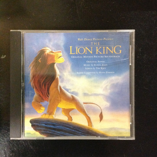 BARGAIN CD Lion King Motion Picture Soundtrack Disney Movie Various Artists Elton John 60858-7