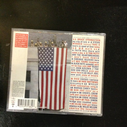 BARGAIN CD America: A Tribute to Heroes Various Artists Compilation 4th of July Independence Rock Pop 2001