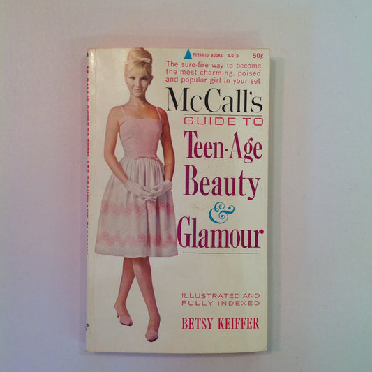 Vintage 1965 MM Paperback McCall's Guide to Teen-Age Beauty & Glamour