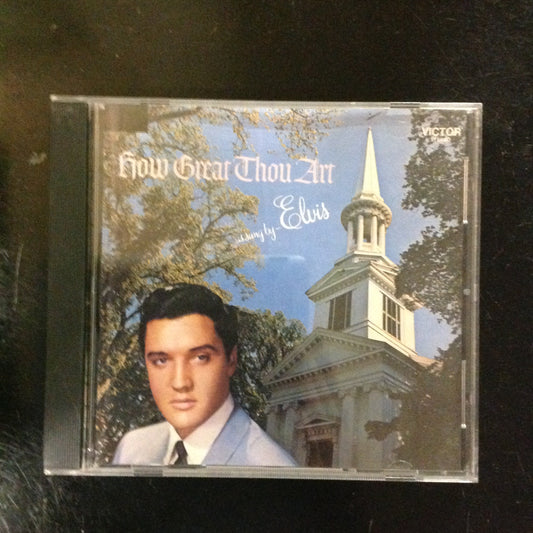 CD Elvis Presley How Great Thou Art 3758-2-R RCA 1988 Gospel Ballad Vocal Religious Southern