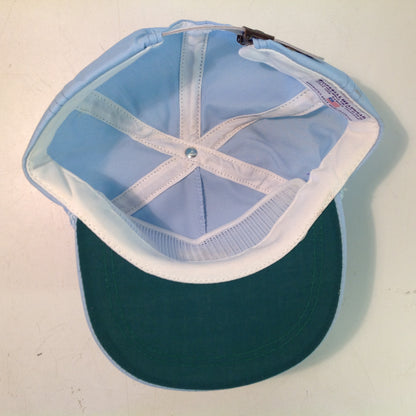 Vintage Imperial Headwear Oahu Country Club Honolulu Golf Souvenir Baby Blue Baseball Cap