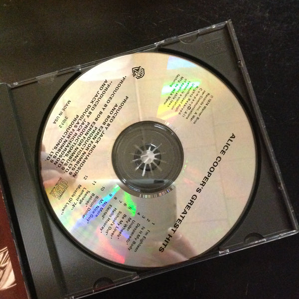 CD Alice Cooper Greatest Hits 3107-2 Warner Bros. Cooper's