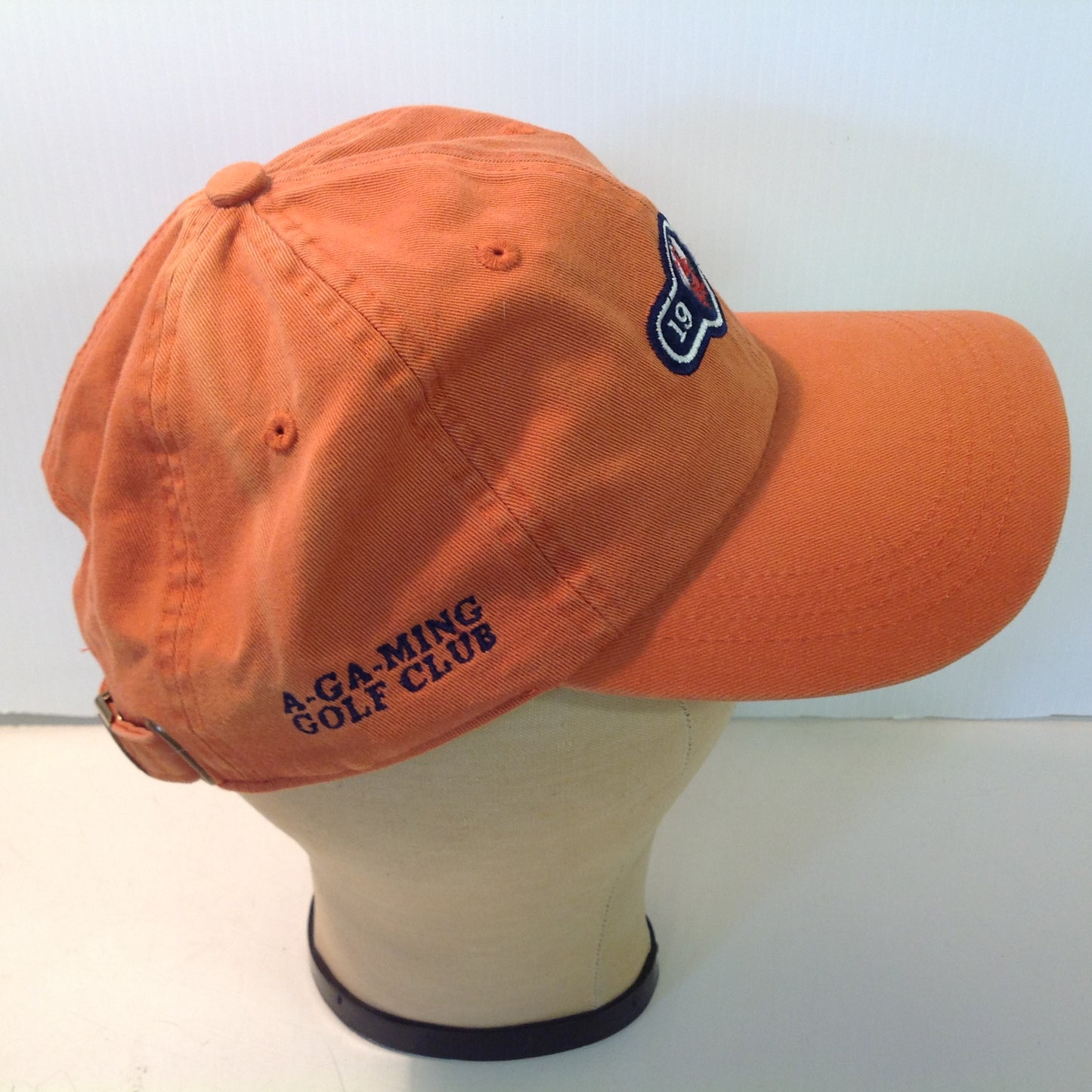 Vintage Ahead Vintage A-Ga-Ming Golf Club Souvenir Rust Baseball Cap