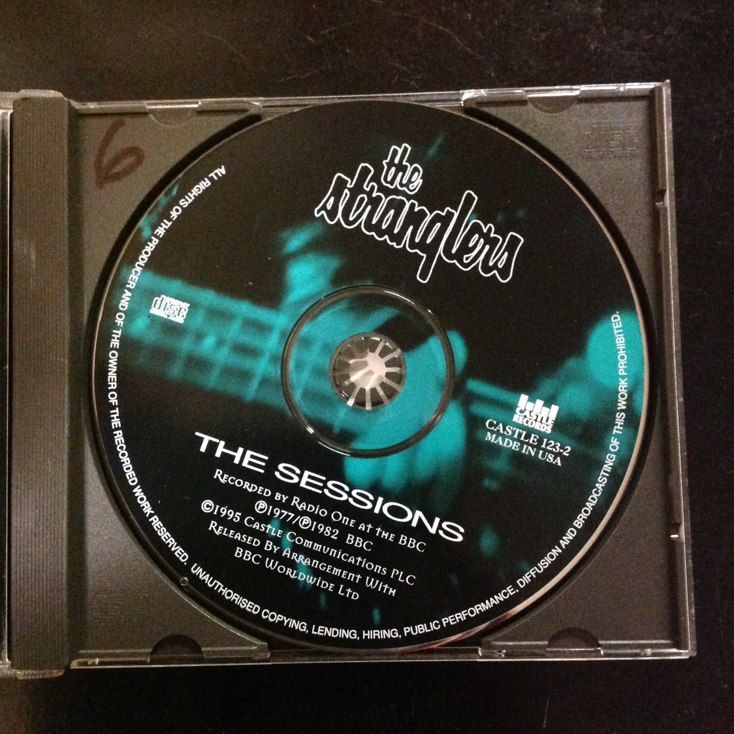 CD The Stranglers The Sessions Castle123-2