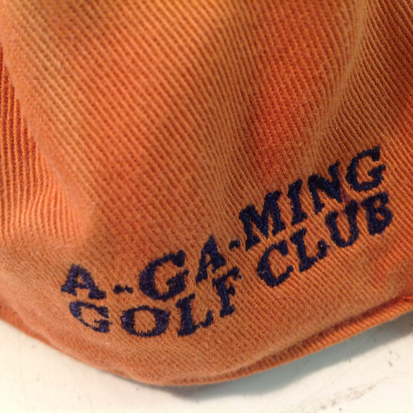 Vintage Ahead Vintage A-Ga-Ming Golf Club Souvenir Rust Baseball Cap