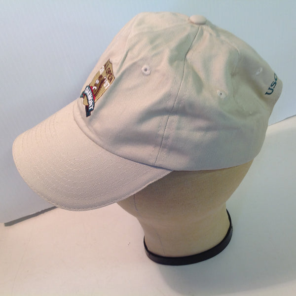 Vintage USGA 2007 US Open Oakmont Souvenir Beige Baseball Cap