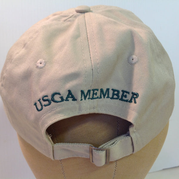 Vintage USGA 2007 US Open Oakmont Souvenir Beige Baseball Cap