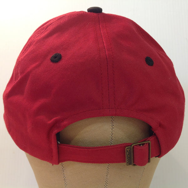 Vintage Texace Professional 98 Kaanapali Golf Course Maui Hawaii Souvenir Red Baseball Cap