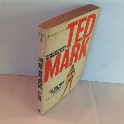 Vintage 1968 Mass Market Paperback The Girl From Pussycat Ted Mark Lancer