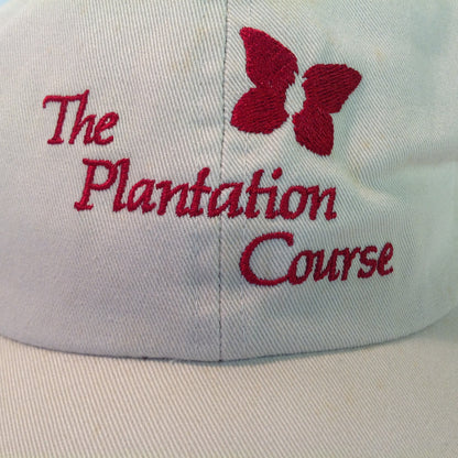 Vintage Ahead Special Edition Classic Cut Kapalua Plantation Golf Course Lahaina Maui Hawaii Tournament Souvenir White Sand Baseball Cap