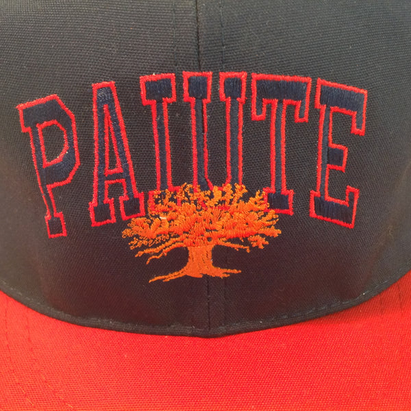 Vintage Texace Paiute Resort and Golf Course Las Vegas Nevada Tournament Souvenir Blue and Red Baseball Cap