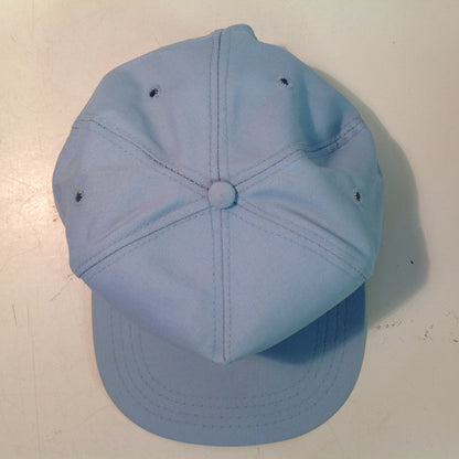 Vintage Derby Cap Hilltop Golf Course Tournament Souvenir Baby Blue Baseball Cap