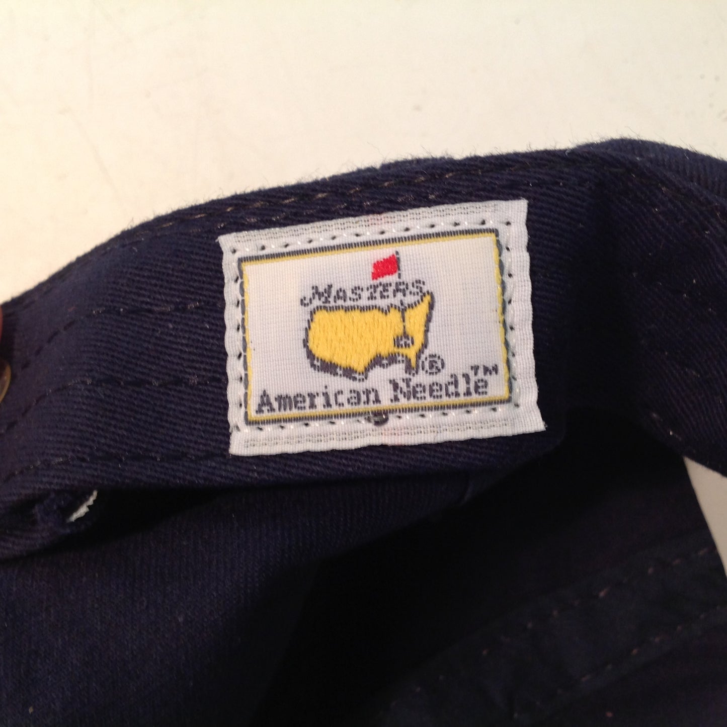 Vintage American Needle 2004 Masters Golf Tournament Souvenir Navy Blue Baseball Cap