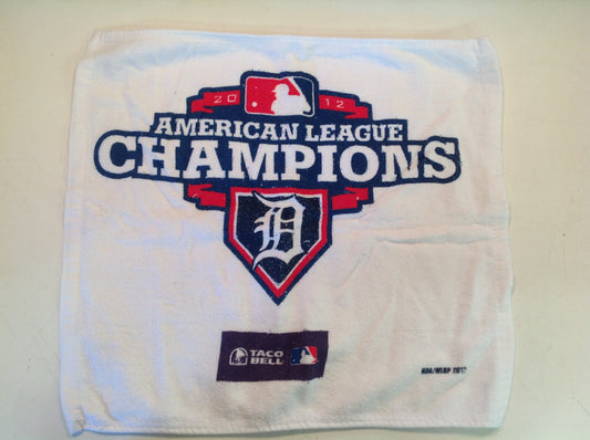 Vintage Detroit Tigers American League Champions Taco Bell Commemorative Washcloth