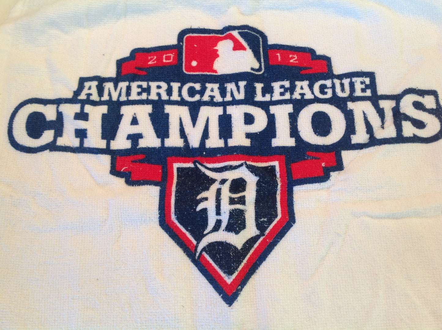 Vintage Detroit Tigers American League Champions Taco Bell Commemorative Washcloth