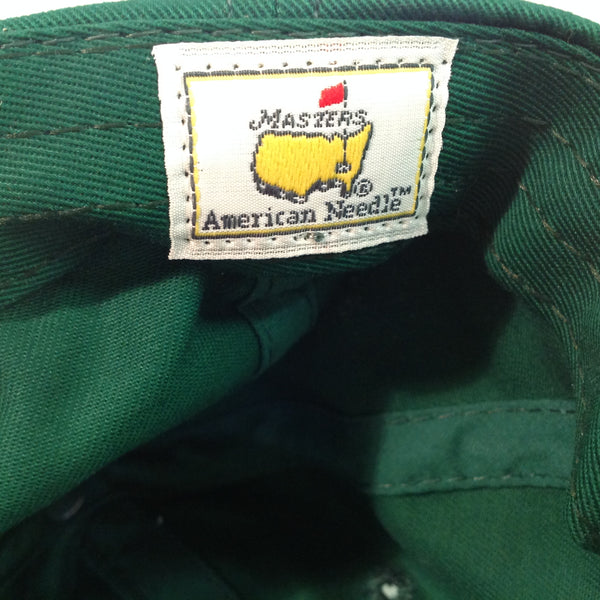 Vintage 2005 Masters Golf Tournament Augusta Georgia Souvenir Green Baseball Cap
