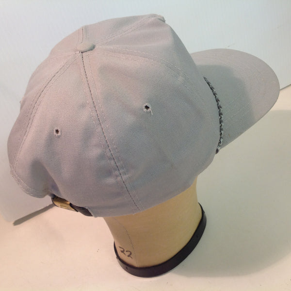 Vintage Derby Cap Raccoon Run Golf Club Myrtle Beach South Carolina Tournament Souvenir Tan Gray Baseball Cap