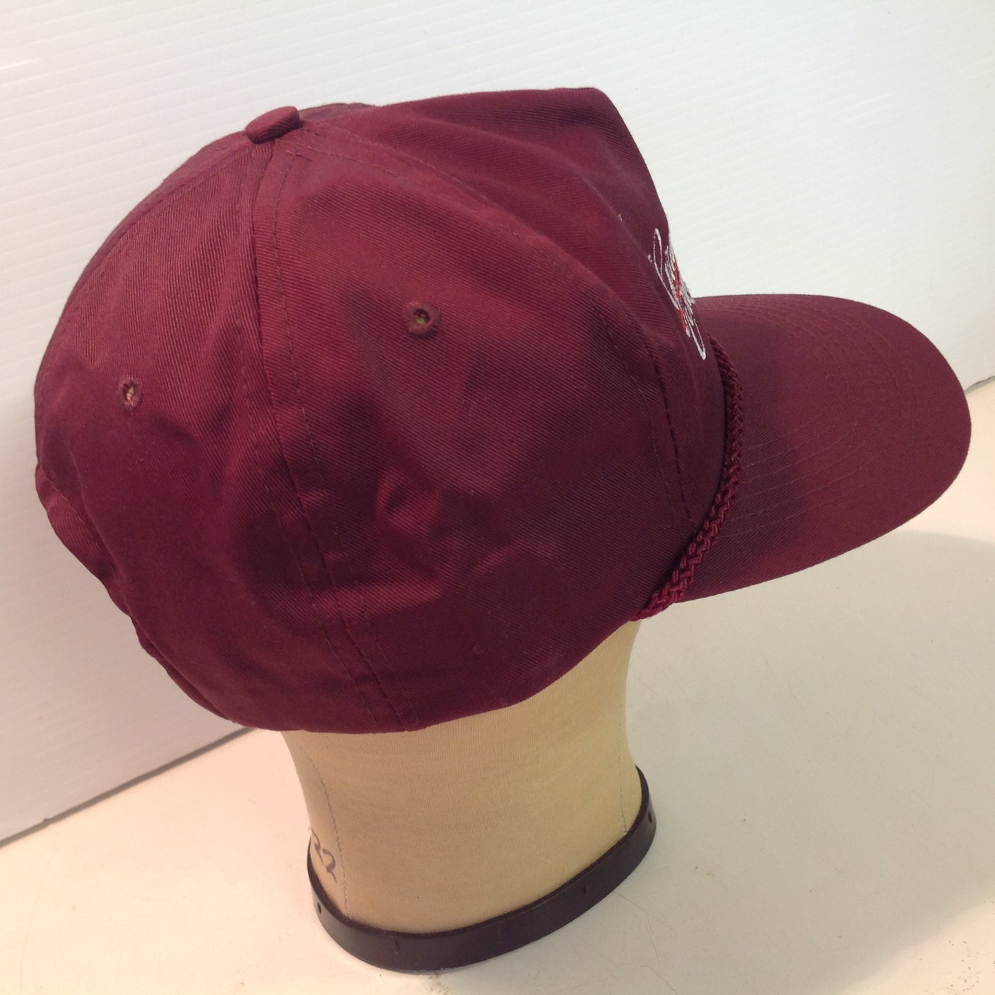 Vintage Cameo Grand Canyon Souvenir Burgundy Baseball Cap