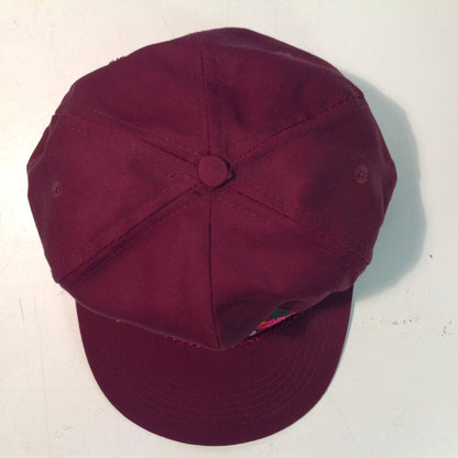 Vintage Cameo Grand Canyon Souvenir Burgundy Baseball Cap