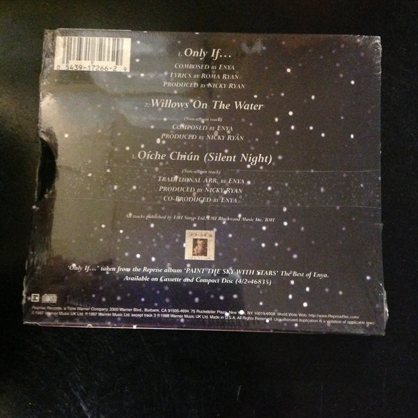 CD SEALED Enya Only If... NIP HTF Rare 9 17266-2